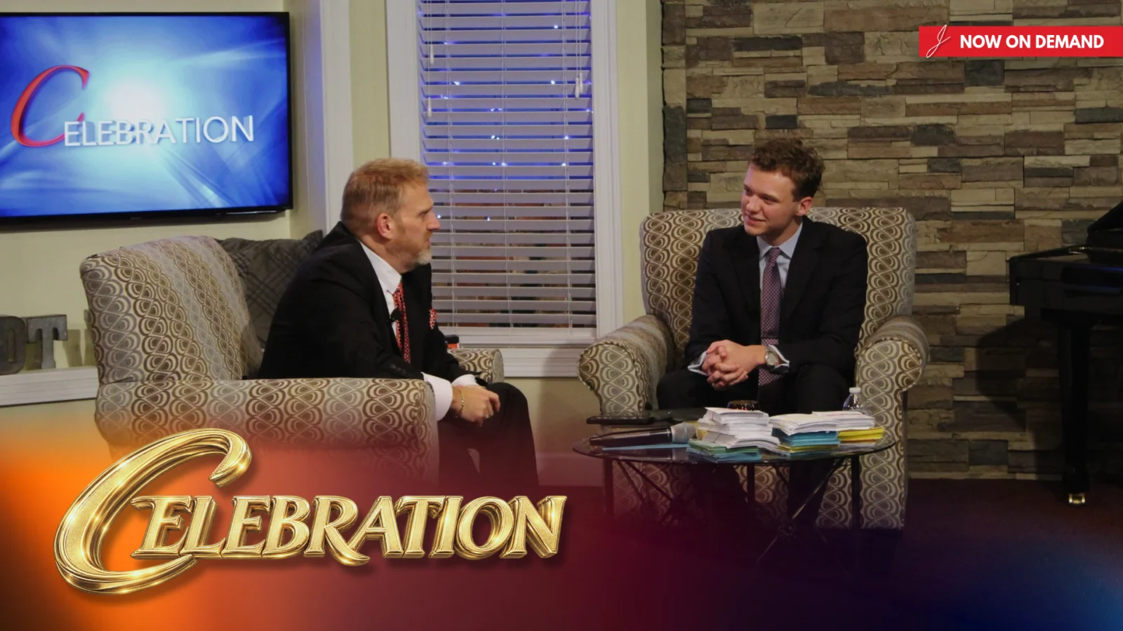 Celebration in the studio