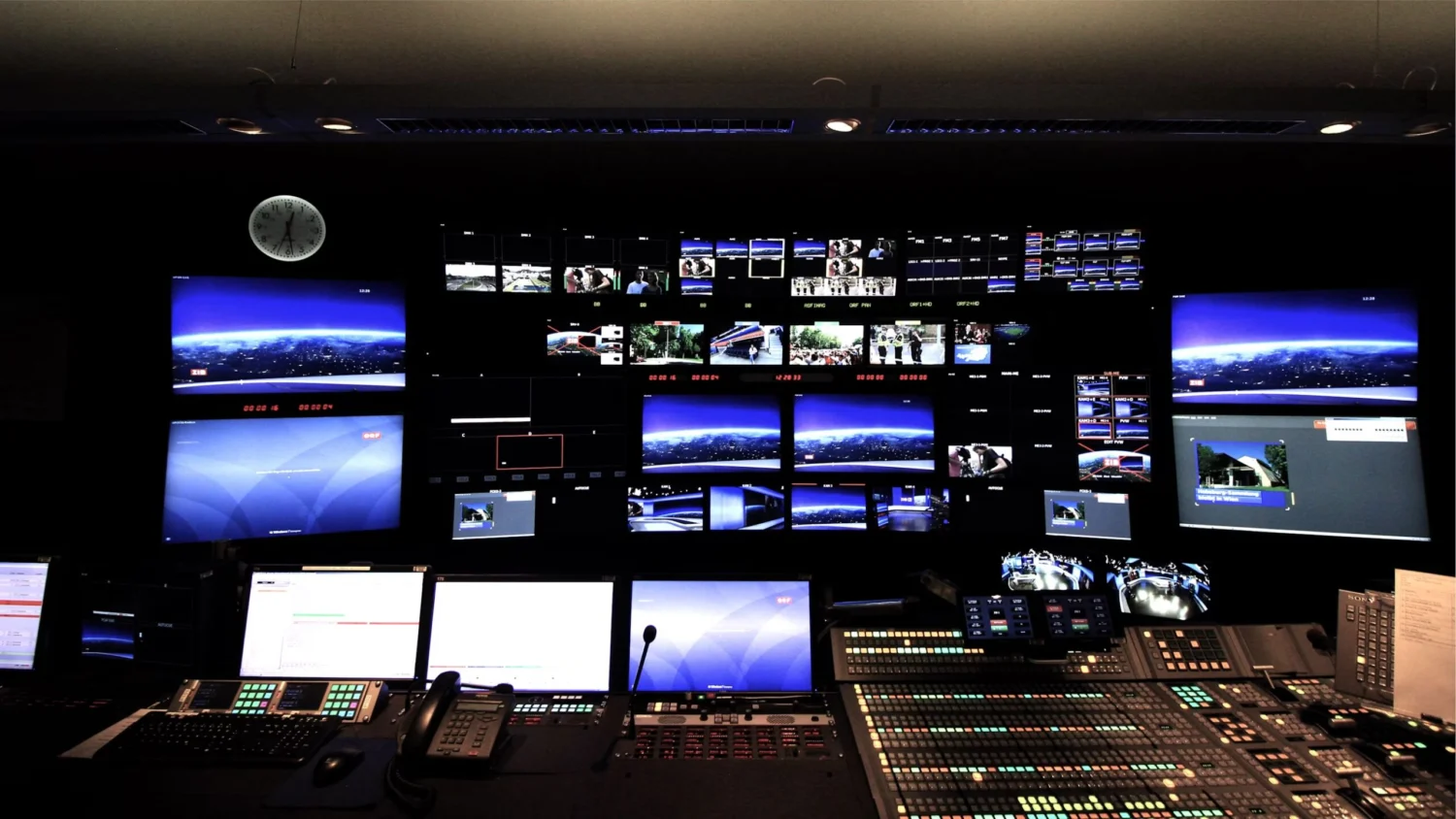 Journey TV control room